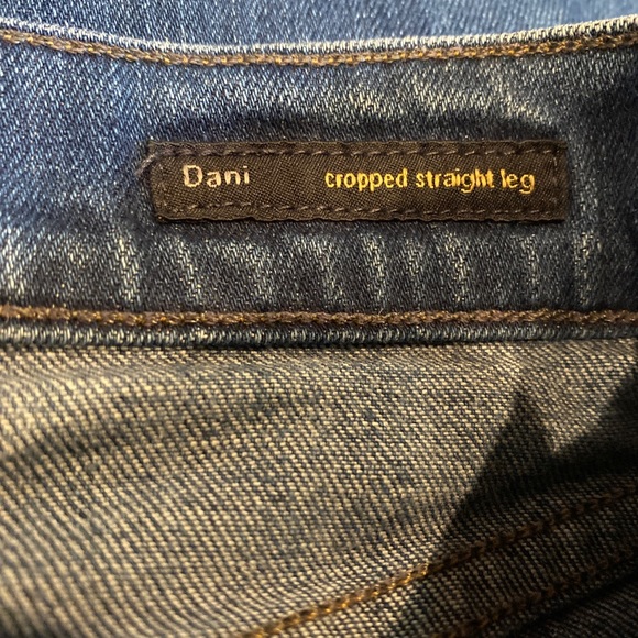 Citizens of Humanity COH Dani Cropped Straight Leg Jeans Cuffed Size 26 EUC - Picture 10 of 12